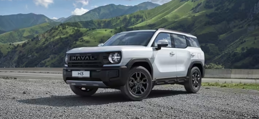 HAVAL H3: брутальный кроссовер для города, трассы и поездок за пределы асфальта