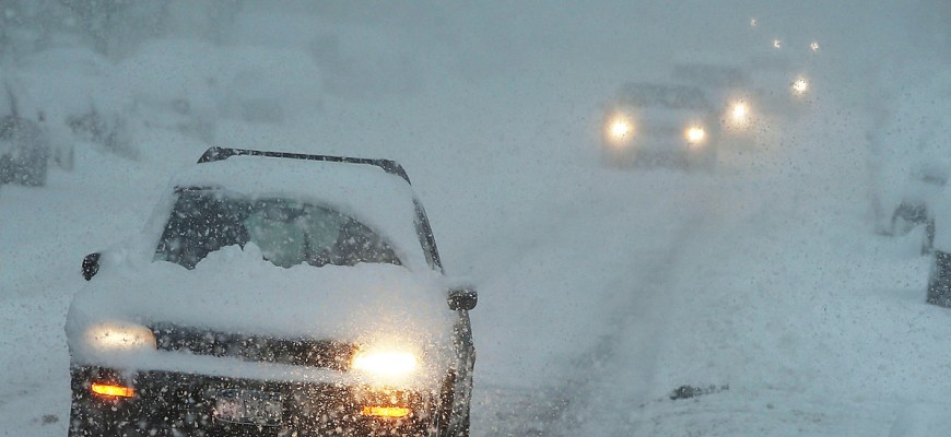 Движение полностью парализовано на некоторых участках МКАД